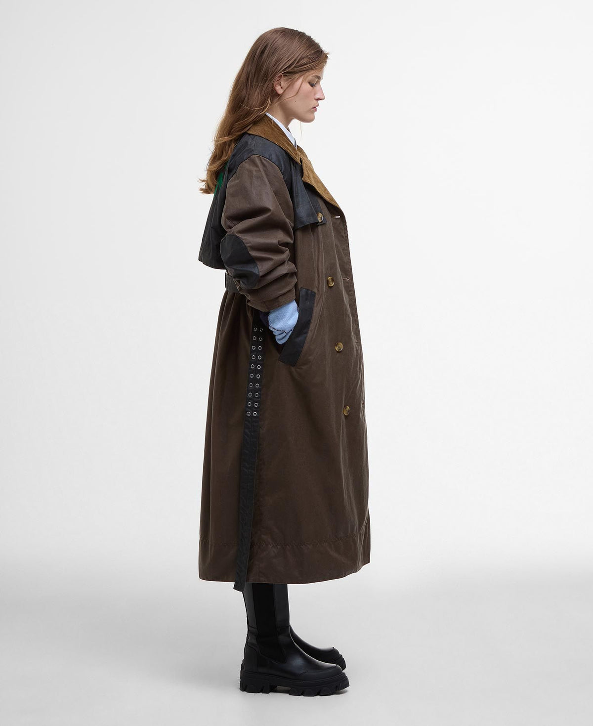 Barbour Dömujakki Ganni Wax Trench - Kormákur & Skjöldur
