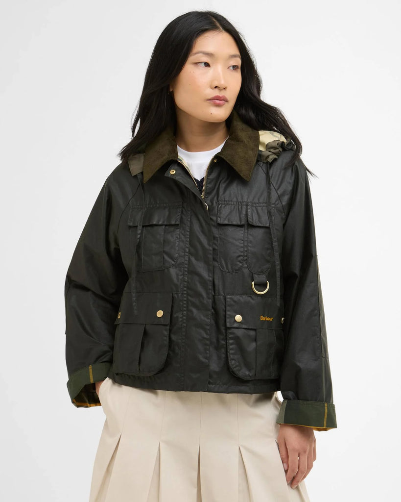 Barbour Liza Wax Jakki Black