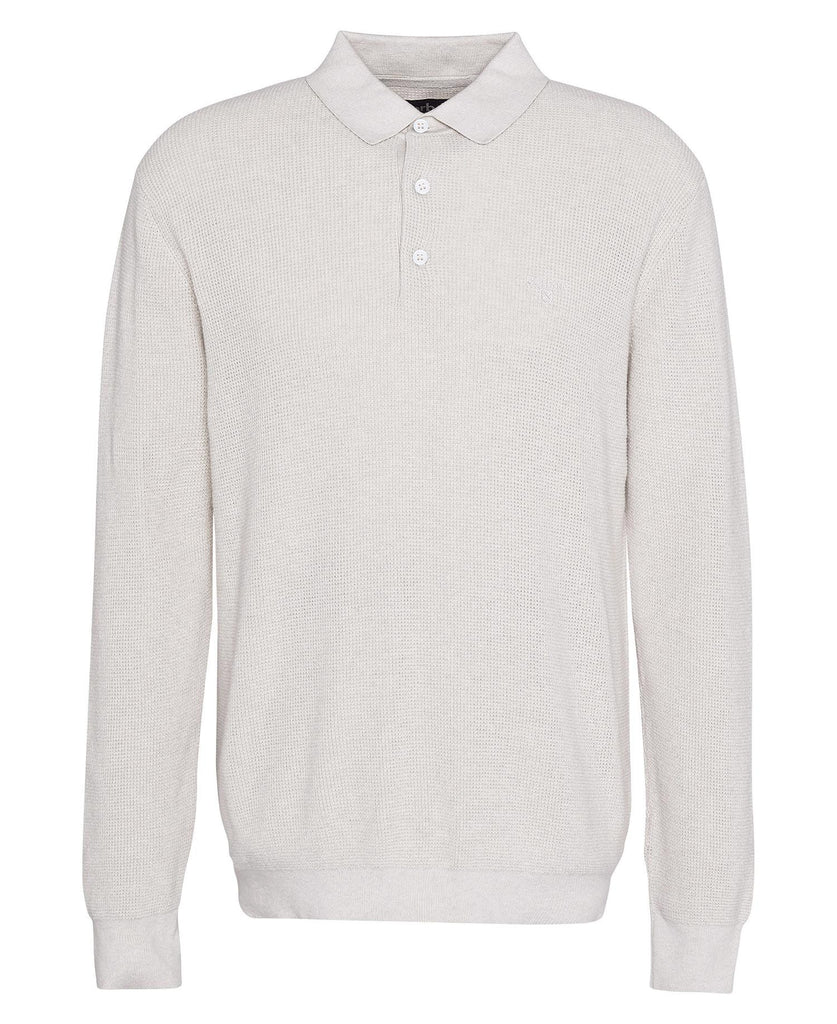 Barbour Peysa Holt Waffle Knitted Polo
