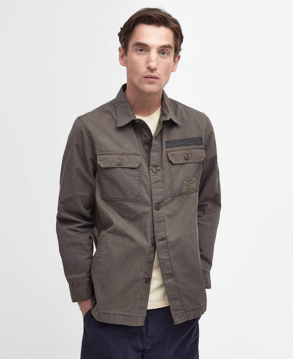 Barbour Yfirskyrta - Bidlam Overshirt - Charcoal