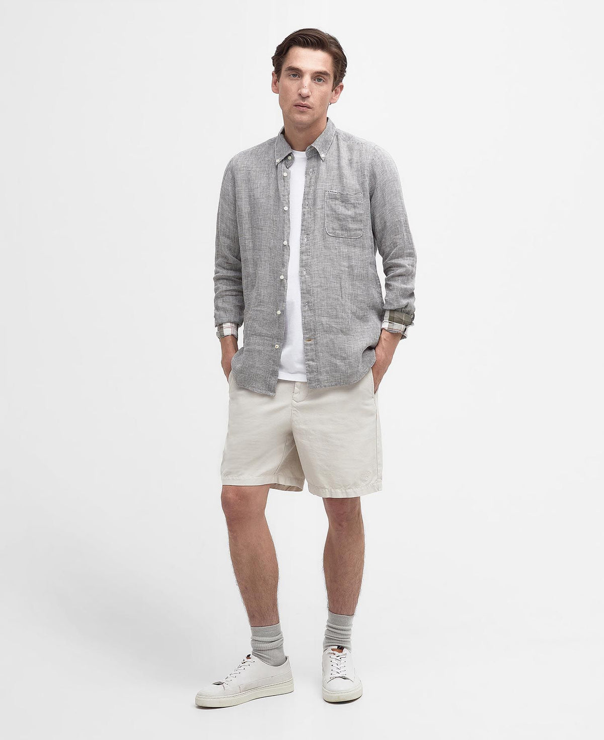 Barbour Skyrta Linton Tailored - Kormákur & Skjöldur