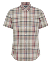 Barbour Stuttermaskyrta Hillway Madras