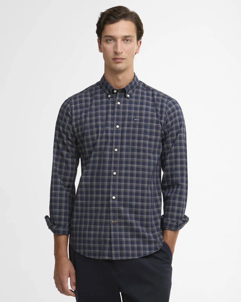 Barbour Bramwell Shirt Navy - Kormákur & Skjöldur