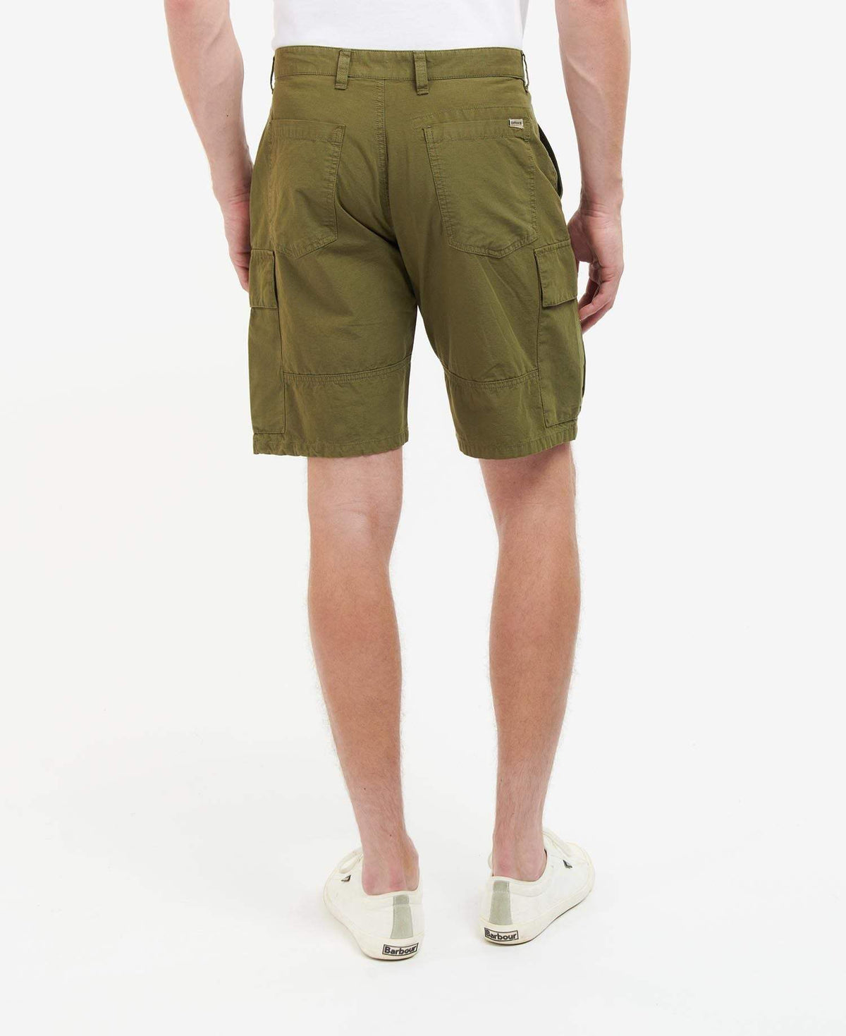 Barbour Stuttbuxur - Ess. Ripstop Cargo Shorts - Ivy Green - Kormákur & Skjöldur