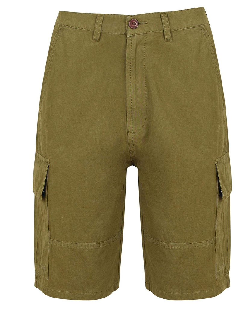 Barbour Stuttbuxur - Ess. Ripstop Cargo Shorts - Ivy Green