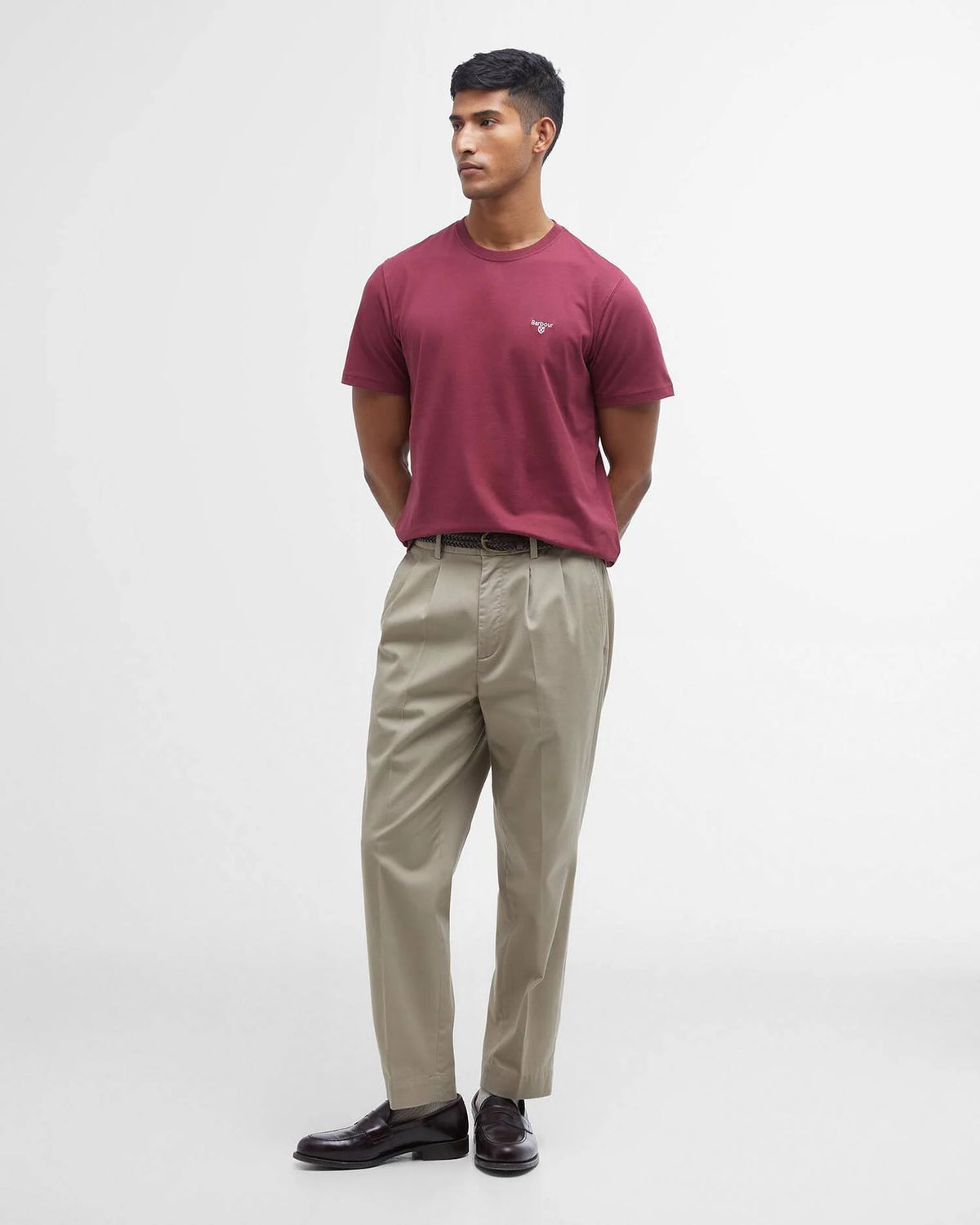 Barbour Stuttermabolur Essential Sports