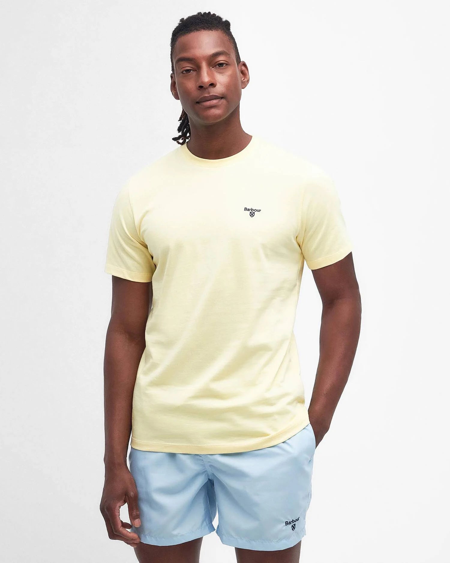 Barbour Stuttermabolur Essential Sports