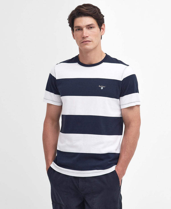 Barbour Bolur - Whalton Stripe - Navy