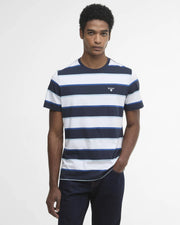 Barbour Stuttermabolur Meldon Navy