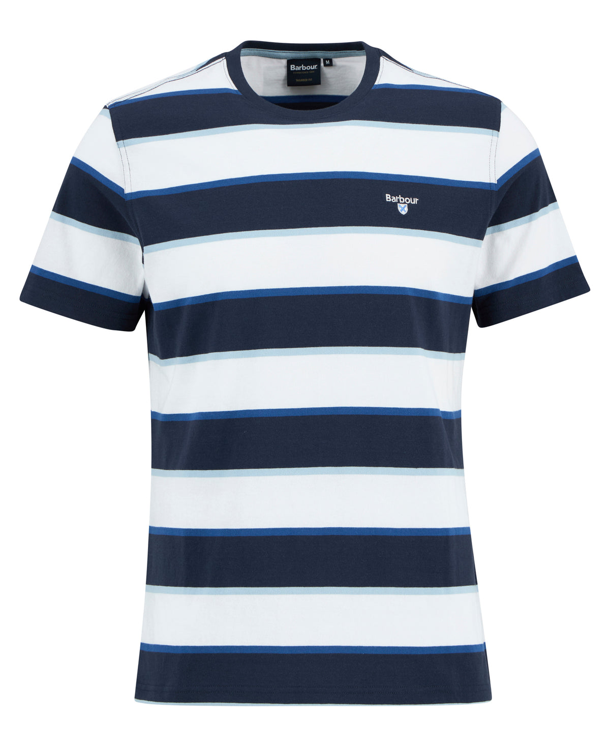 Barbour Stuttermabolur Meldon Navy