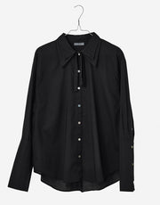 Nygardsanna Double Collar Shirt Black