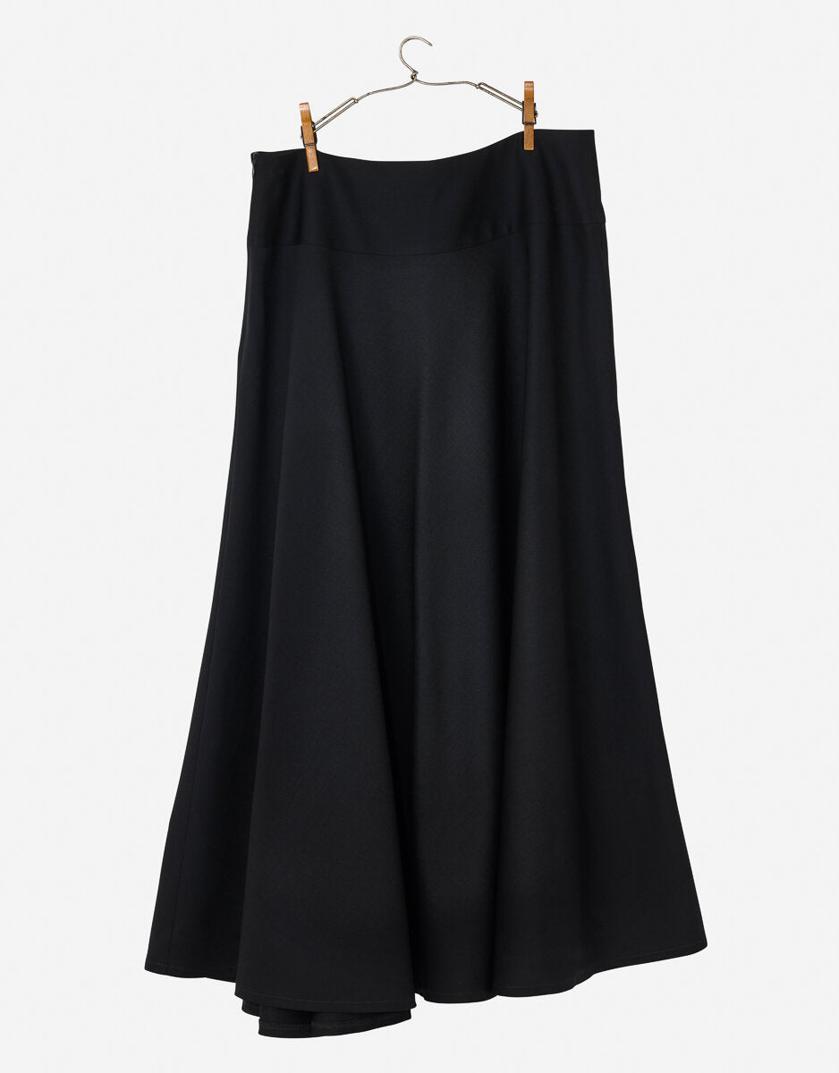 Nygardsanna Drape Skirt Black