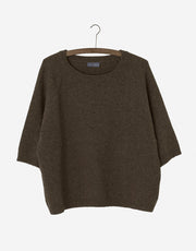 Nygardsanna Short Sleeve Sweater - Taupe