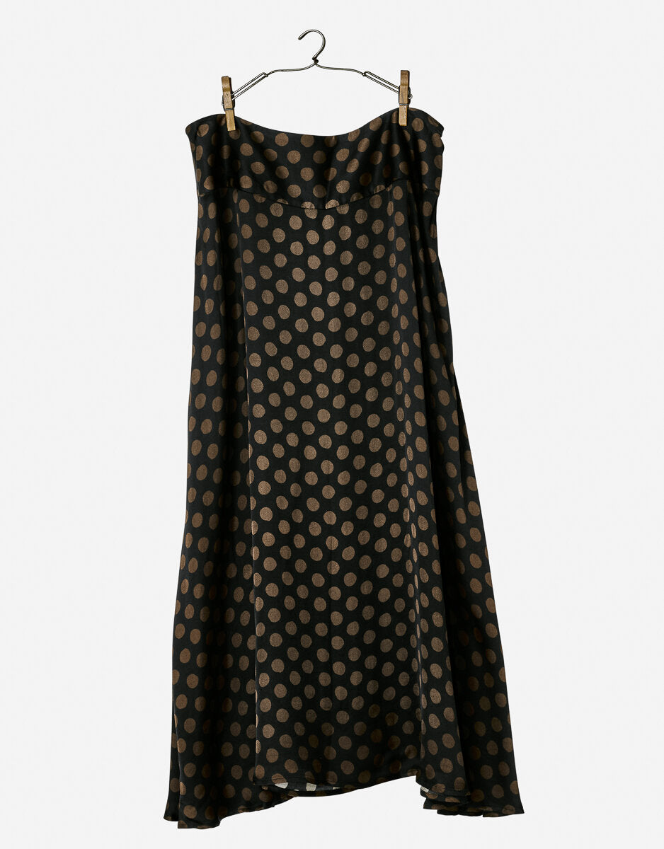 Nygardsanna Skirt Brown Dot 