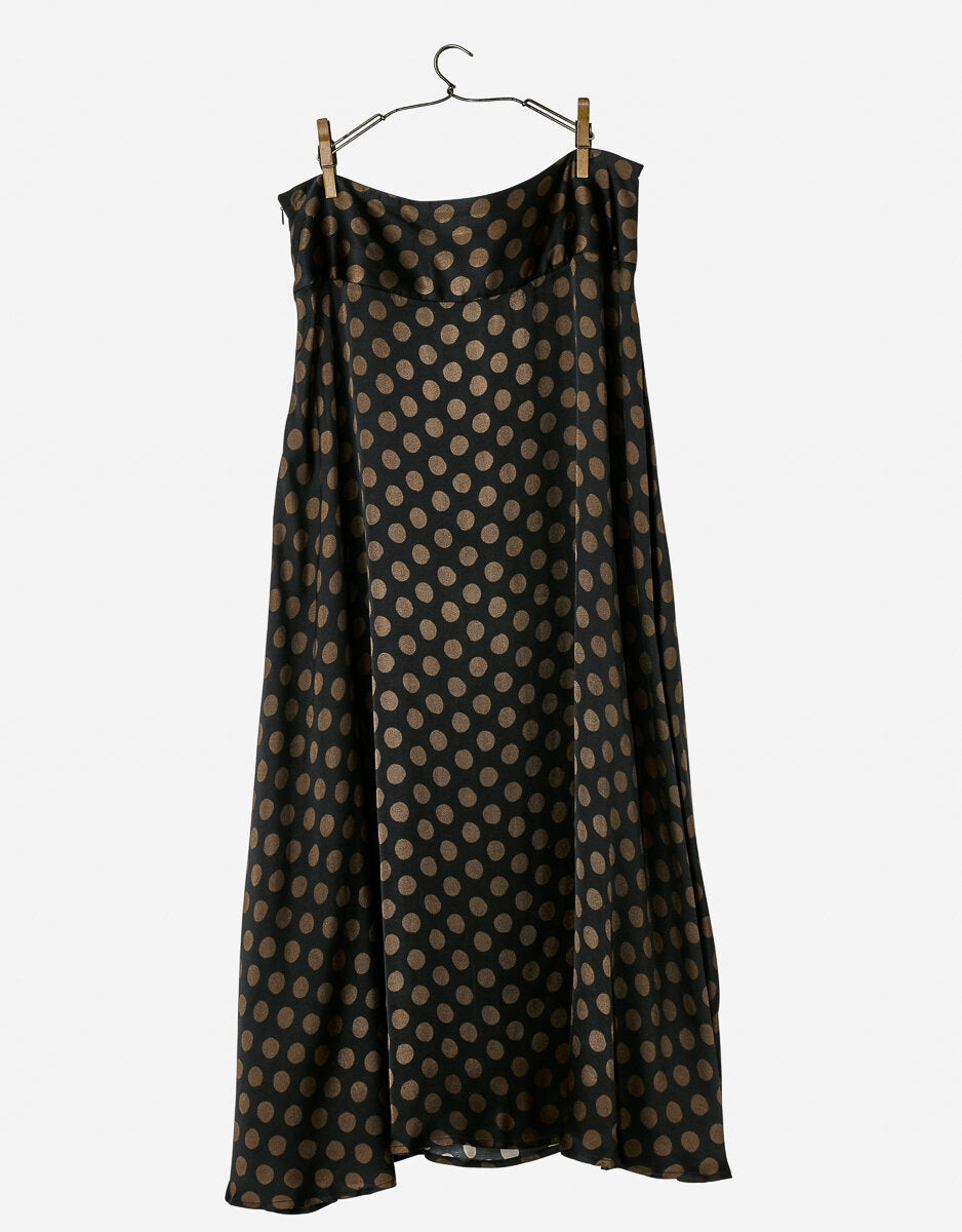 Nygardsanna Skirt Brown Dot 