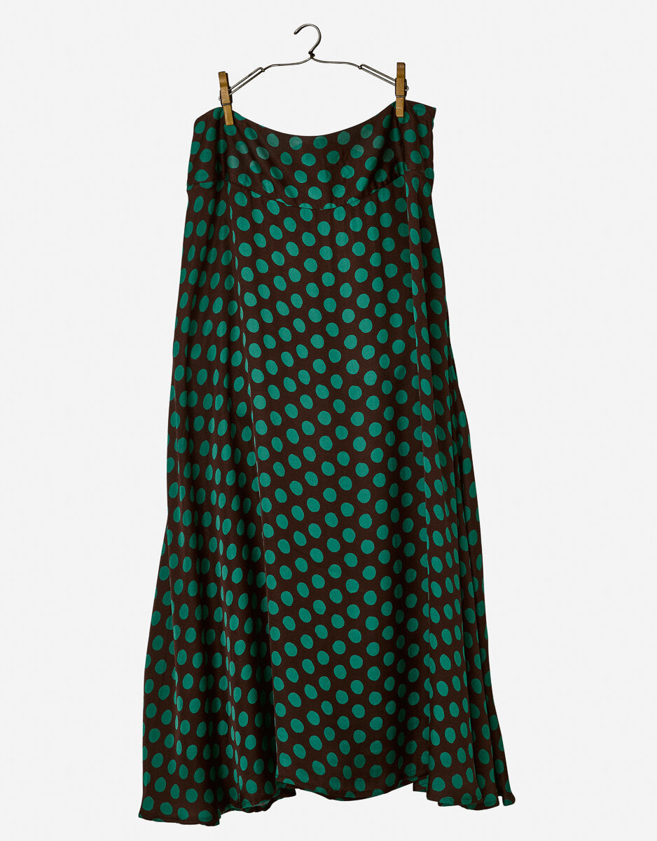 Nygardsanna Skirt Green Dot