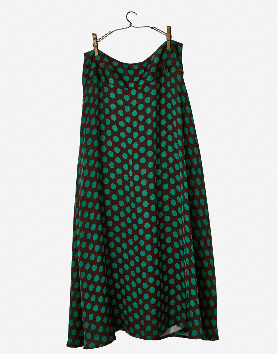 Nygardsanna Skirt Green Dot