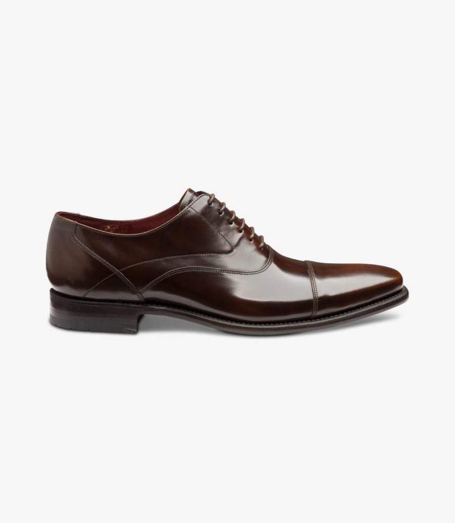 Loake Leðurskór - Sharp - Dark Brown - Kormákur & Skjöldur