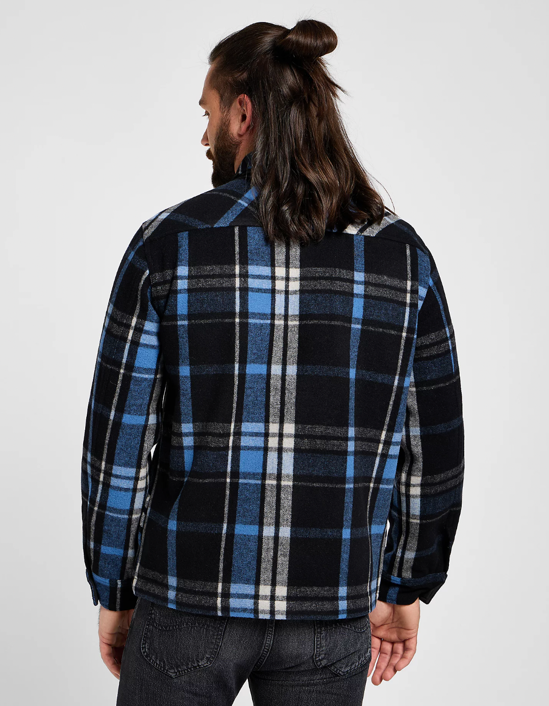 Lee Yfirskyrta Black Wool - Kormákur & Skjöldur