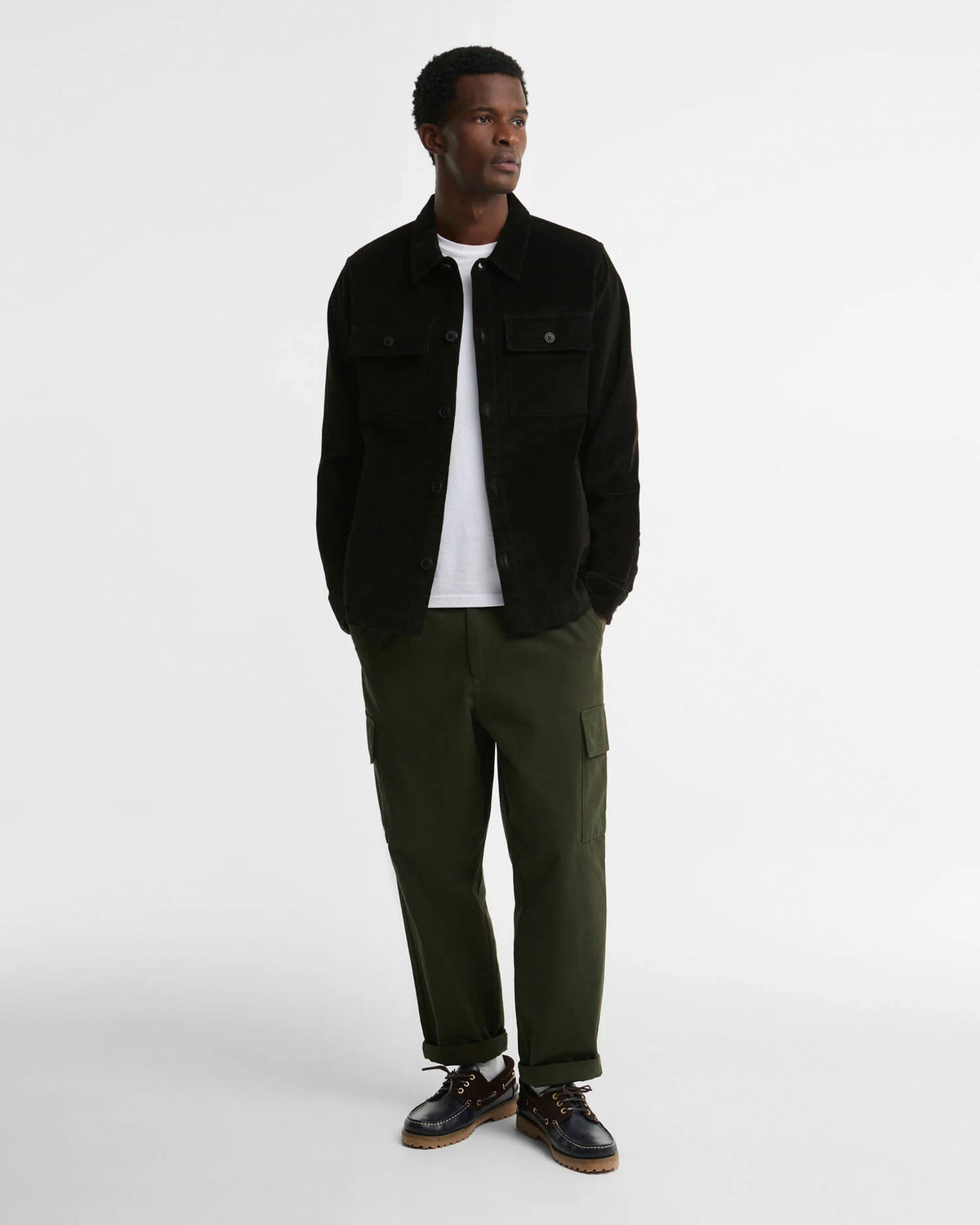 Barbour Yfirskyrta Tartan Trimmed Cord