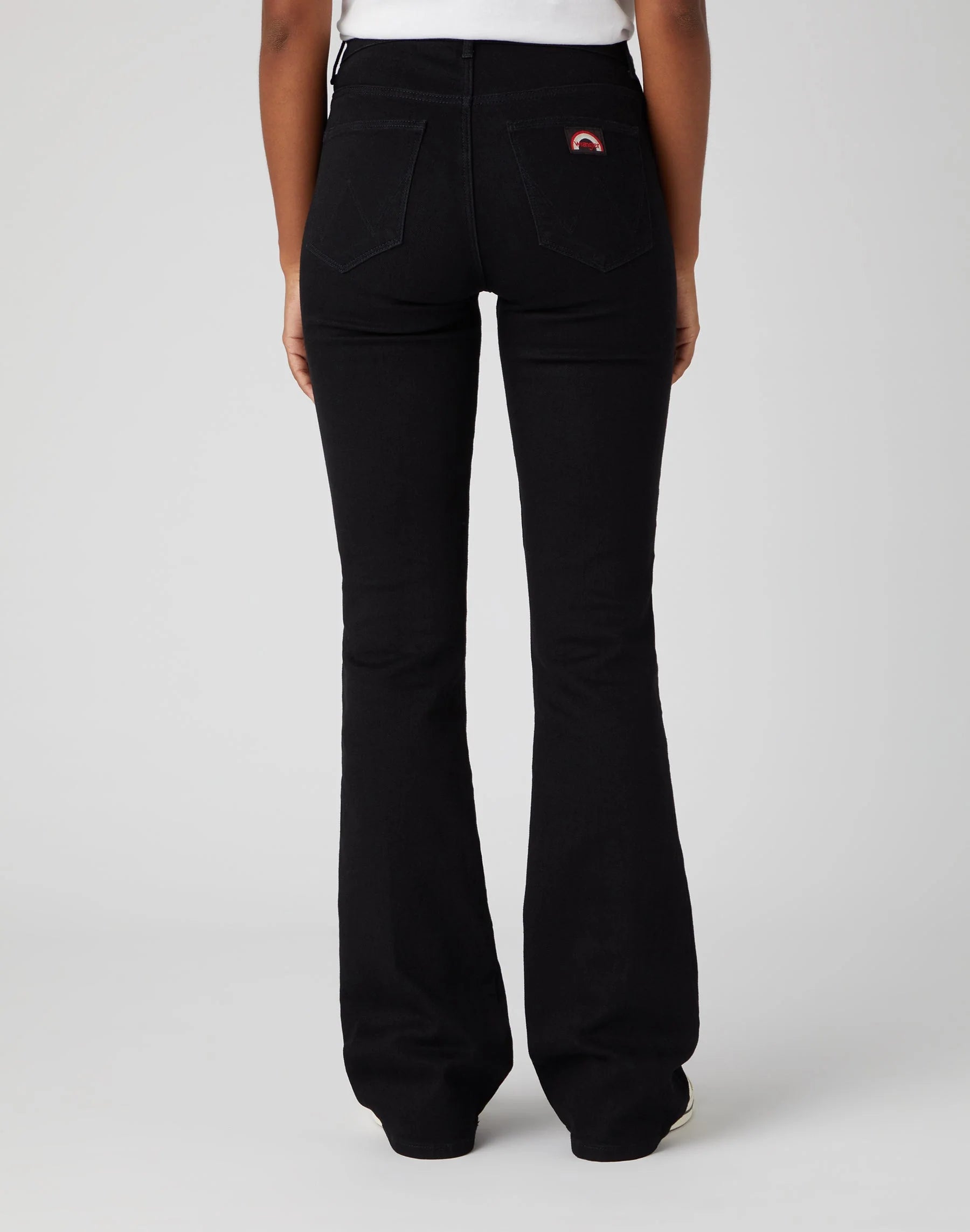 Wrangler Gallabuxur Flare Retro Black - Kormákur & Skjöldur