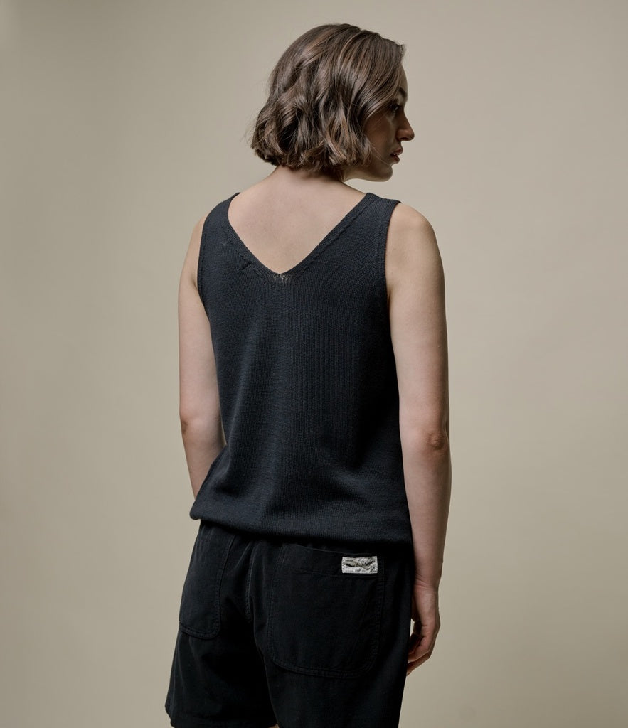 Merz b. Schwanen Dömutoppur Knitted Top