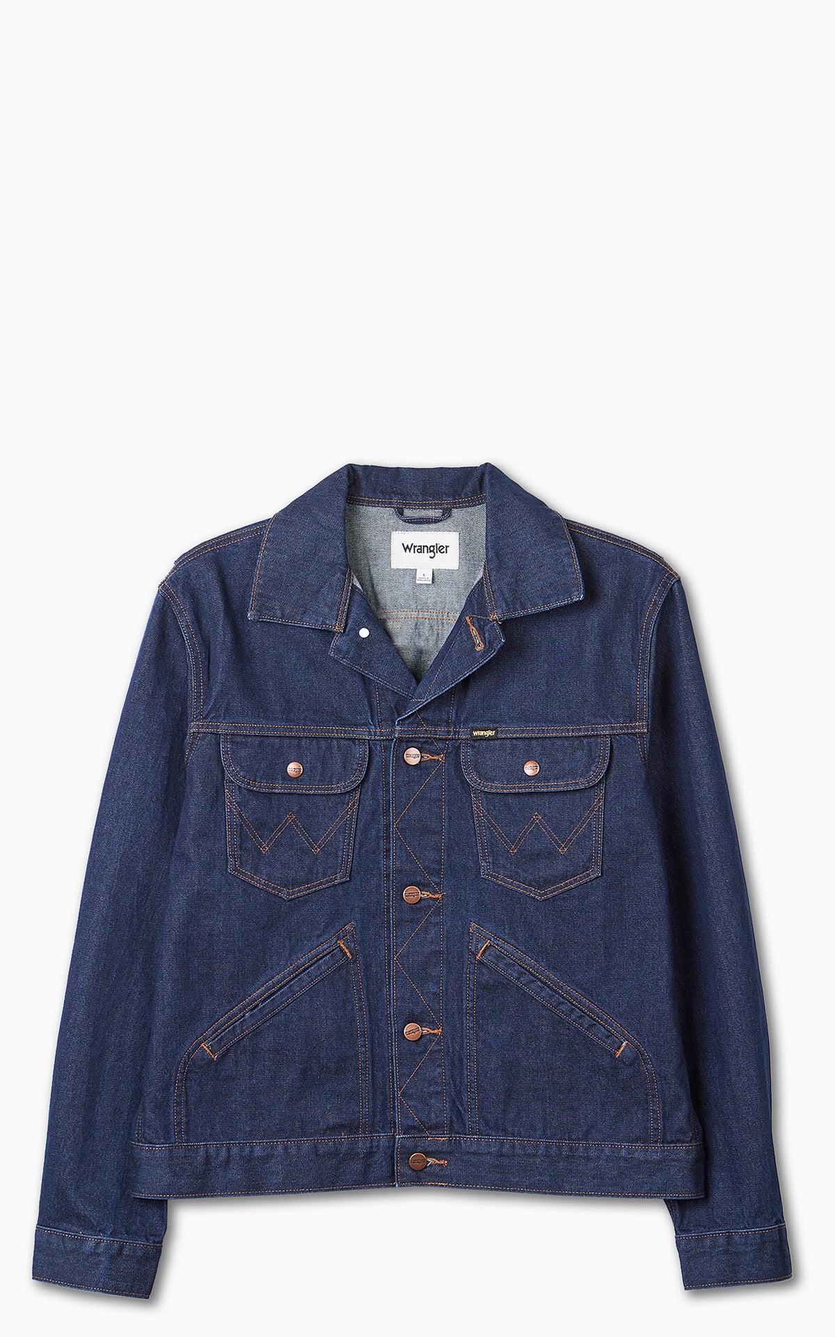 Wrangler Gallajakki 124MJ Rinse - Kormákur & Skjöldur
