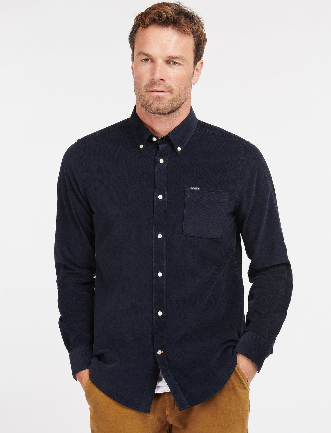 Barbour Skyrta Ramsey Navy TF - Kormákur & Skjöldur