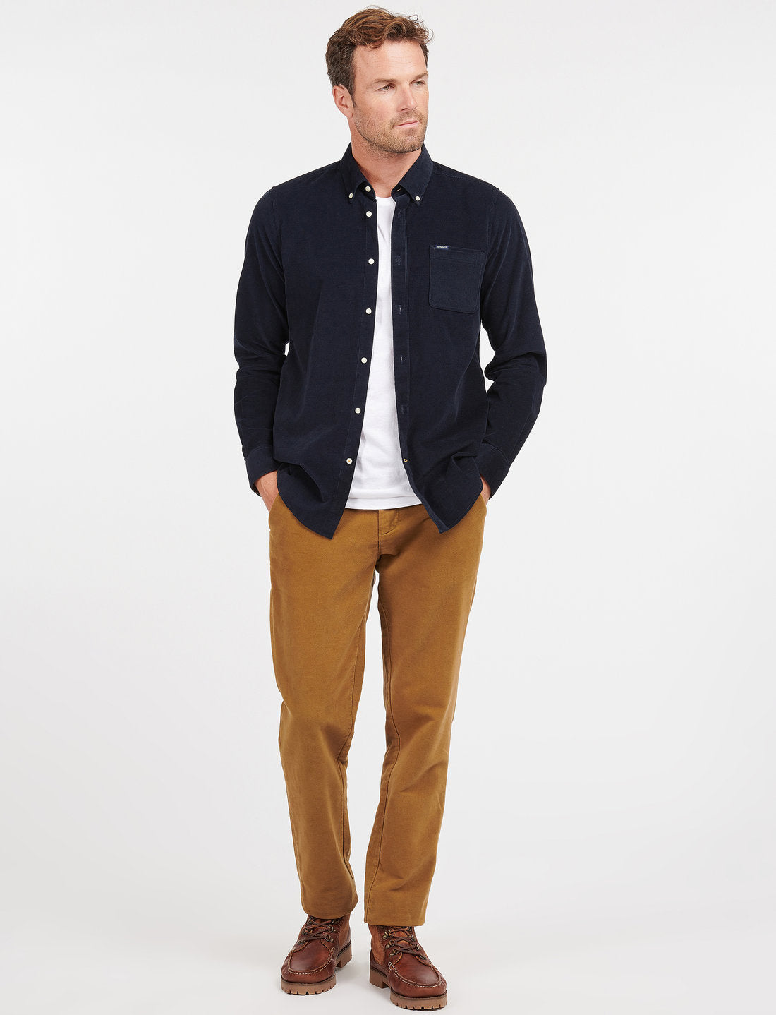 Barbour Skyrta Ramsey Navy TF - Kormákur & Skjöldur