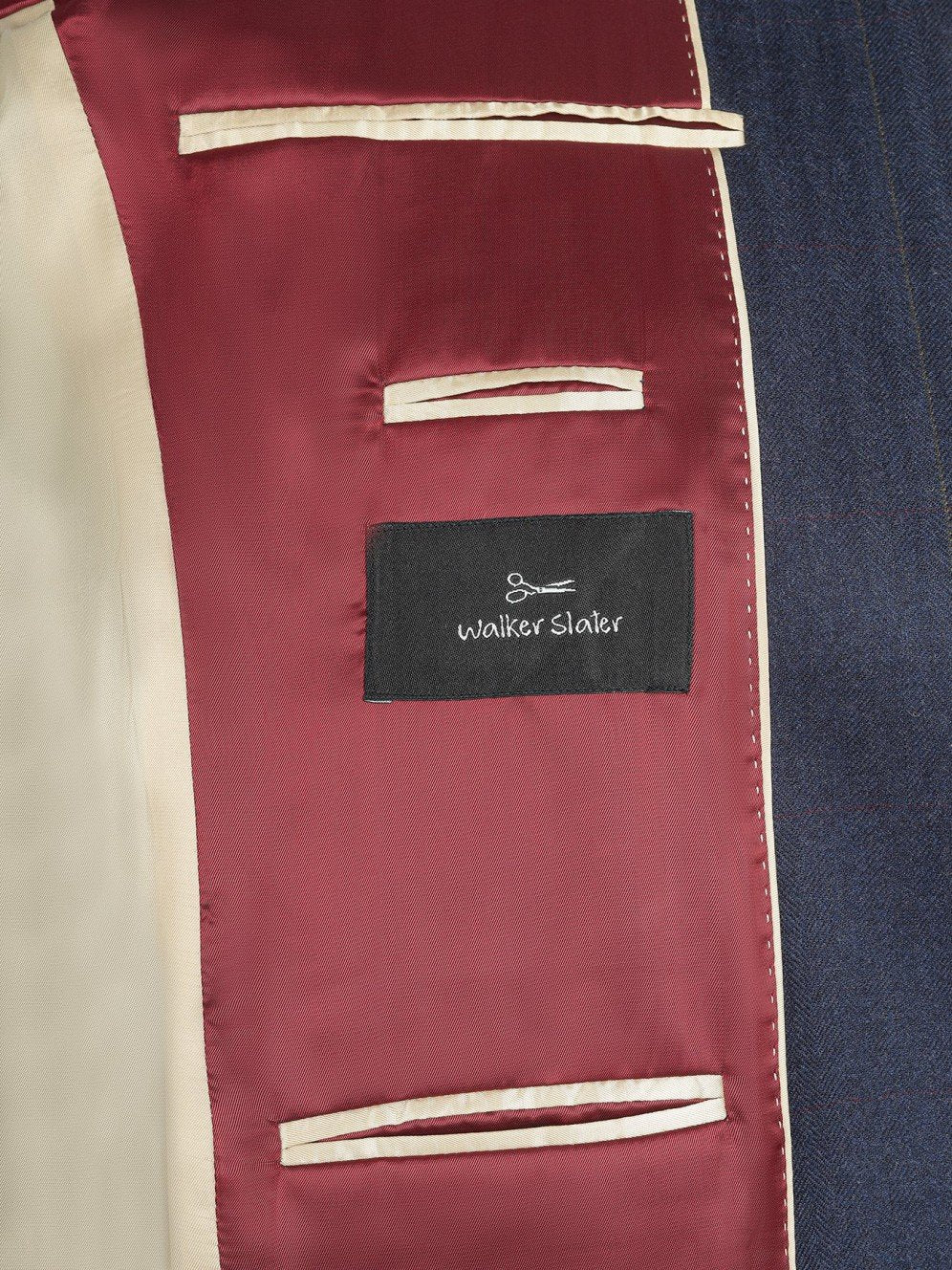 WS Jakkafatajakki Edward Navy/Red - Kormákur & Skjöldur