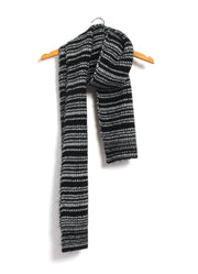 hansen-tobias-trefill-scarf-black-silver