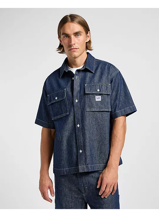 LEE - SS Workwear Skyrta Rinse Wash