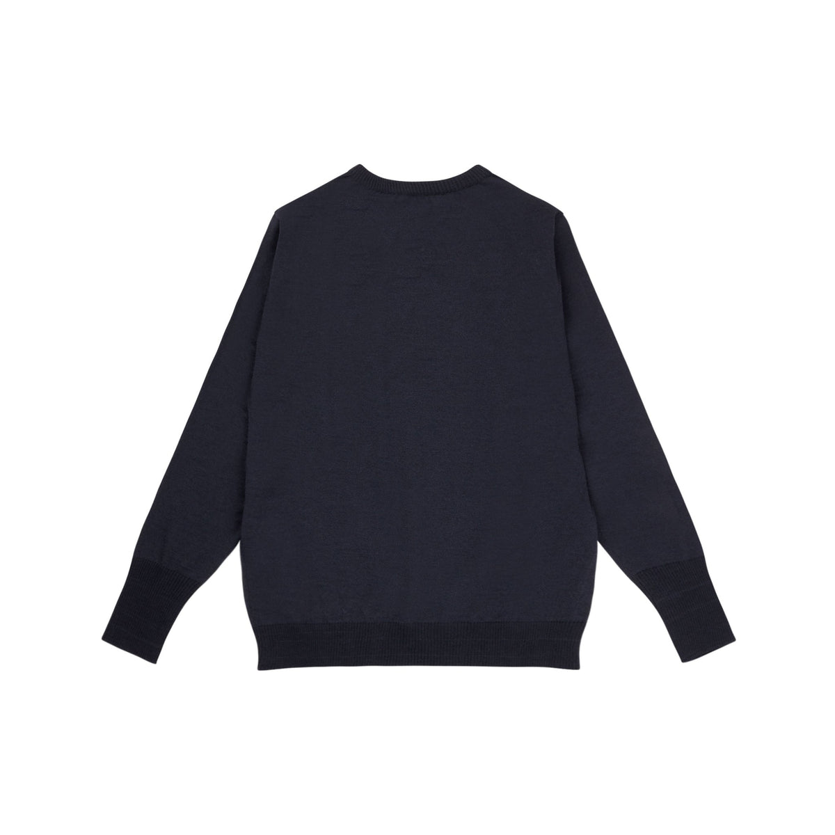 Andersen Peysa Marine Crewneck Navy Blue - Kormákur & Skjöldur