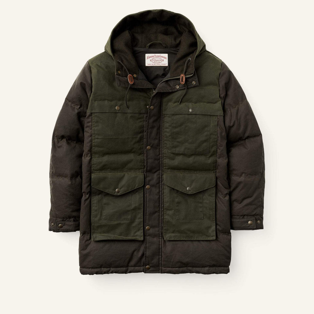 Filson Úlpa - Down Cruiser Parka - Otter Green