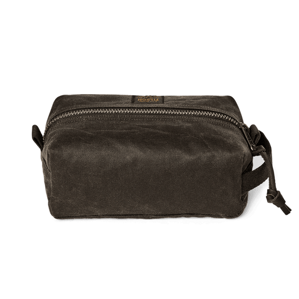 Filson Snyrtitaska - Tin Clothe Travel Kit - Otter Green