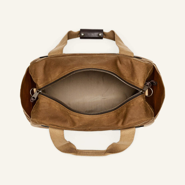 Filson Taska - Tin Cloth Small Duffle - Dark Tan