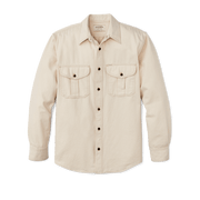 Filson Skyrta Natural Twill Guide Shirt