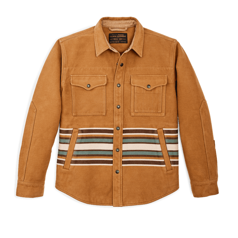 Filson Skyrta - Beartooth Jac Shirt - Golden Brown Multi