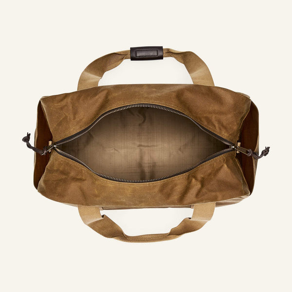 Filson Taska - Tin Cloth Medium Duffle - Dark Tan