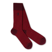 London Sock Shaken & Stirred Ruby Red