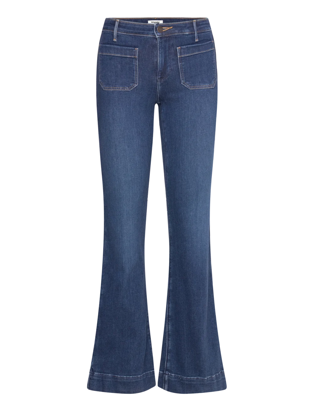 Wrangler Gallabuxur Flare Dark Wash