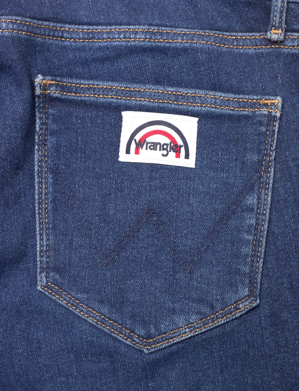 Wrangler Gallabuxur Flare Dark Wash
