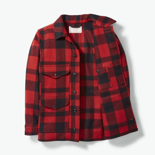 Filson Jakki - Mackinaw Cruiser - Red Black