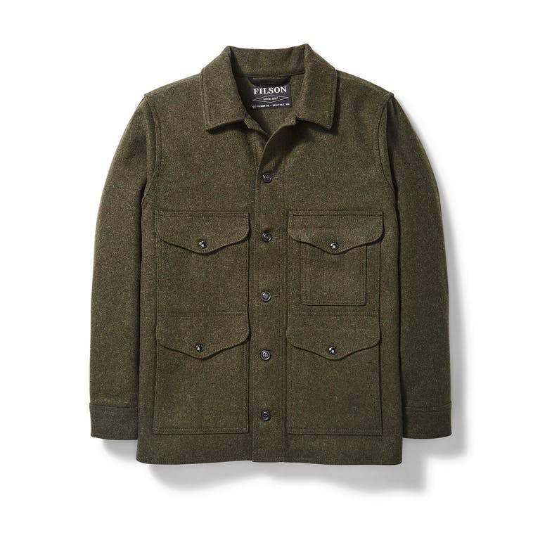 Filson Jakki - Mackinaw Cruiser - Forest Green Jakkar- Herrafataverslun Kormáks & Skjaldar