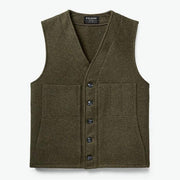 Filson Vesti - Mackinaw Wool Vest - Forest Green - Kormákur & Skjöldur