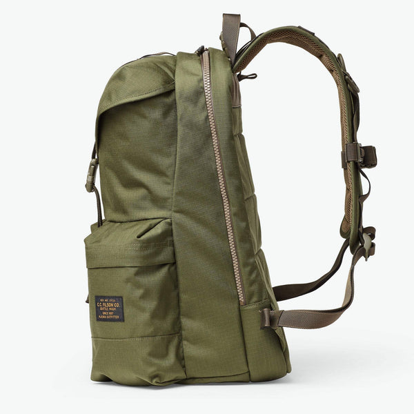 Filson Bakpoki - Ripstop Nylon Backpack - Surplus Green Töskur- Herrafataverslun Kormáks & Skjaldar