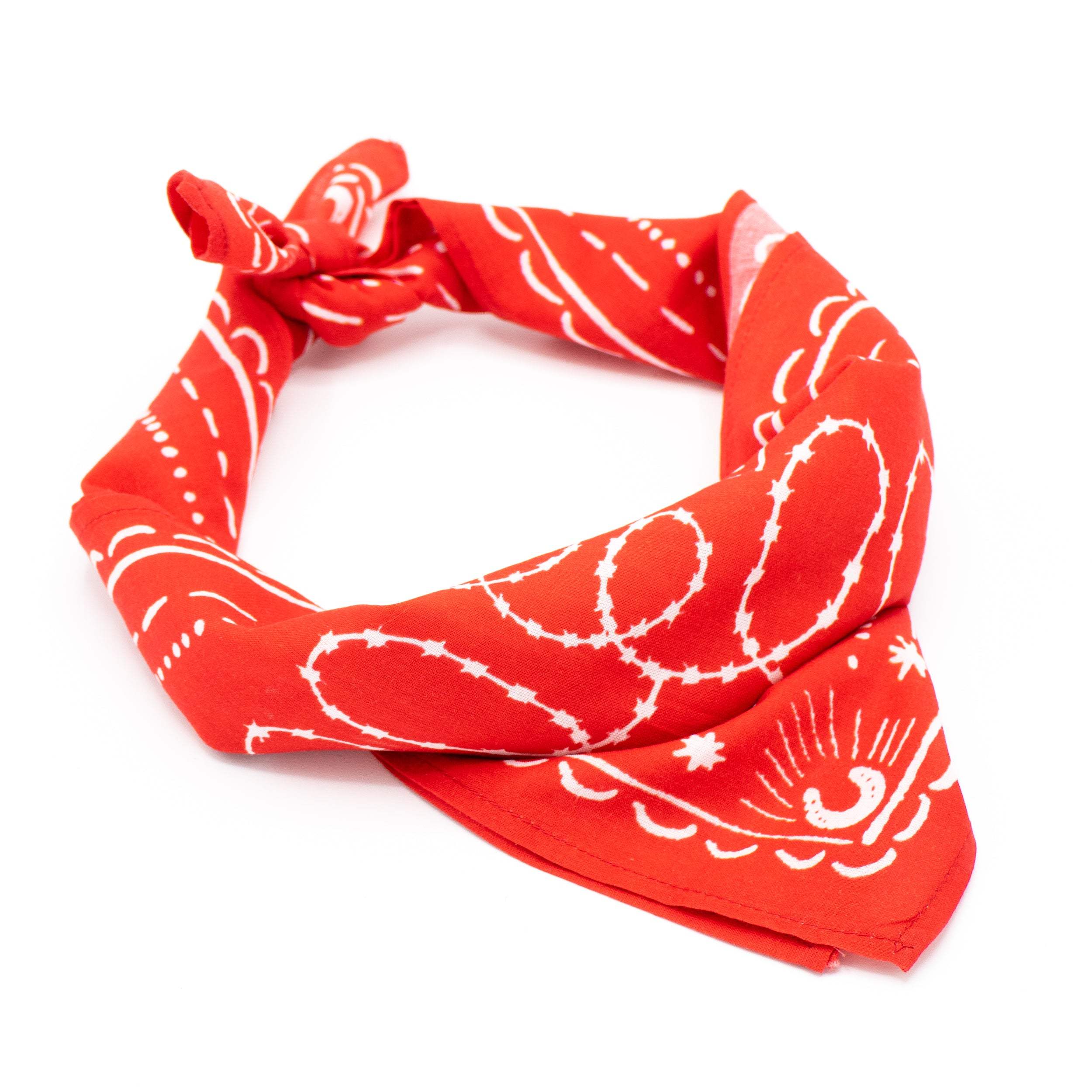 K&S Hálsklútur Bandana Rauður - Kormákur & Skjöldur