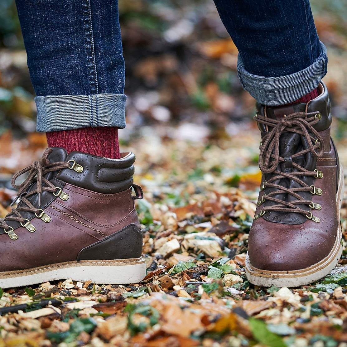 London Sock -  Boot Sock -Red - Kormákur & Skjöldur