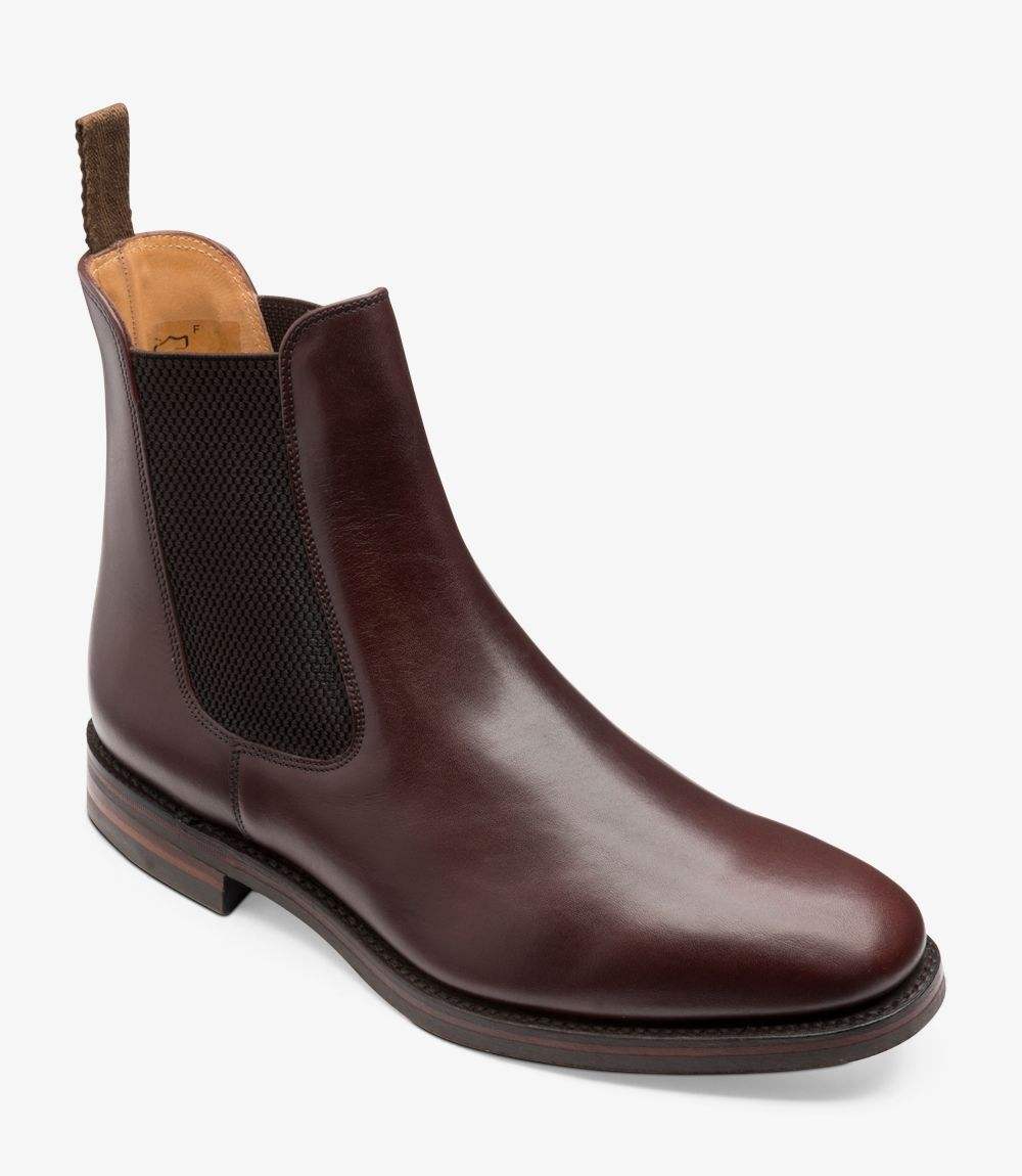 Loake Leðurskór - Blenheim Chelsea - Brown Waxed - Kormákur & Skjöldur