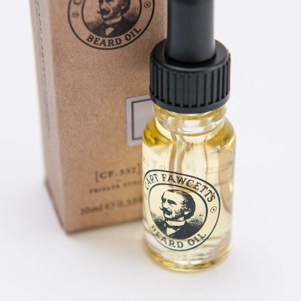 Captain Fawcett Skeggolía - Beard Oil - Private Stock - Herrafataverzlun Kormáks & Skjaldar